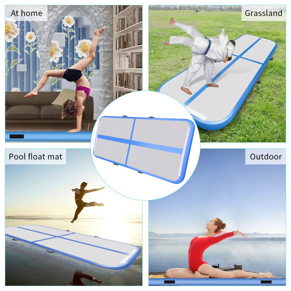 Matras udara tiup ukuran 4x2M, - Tumbling Air Track ulasan dan harga