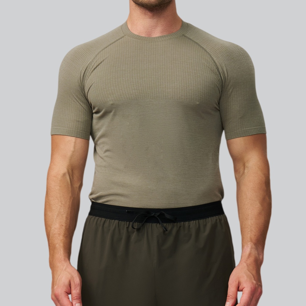 Kaos Olahraga Pria Warna Solid - Sports Equipment Gym ulasan dan harga