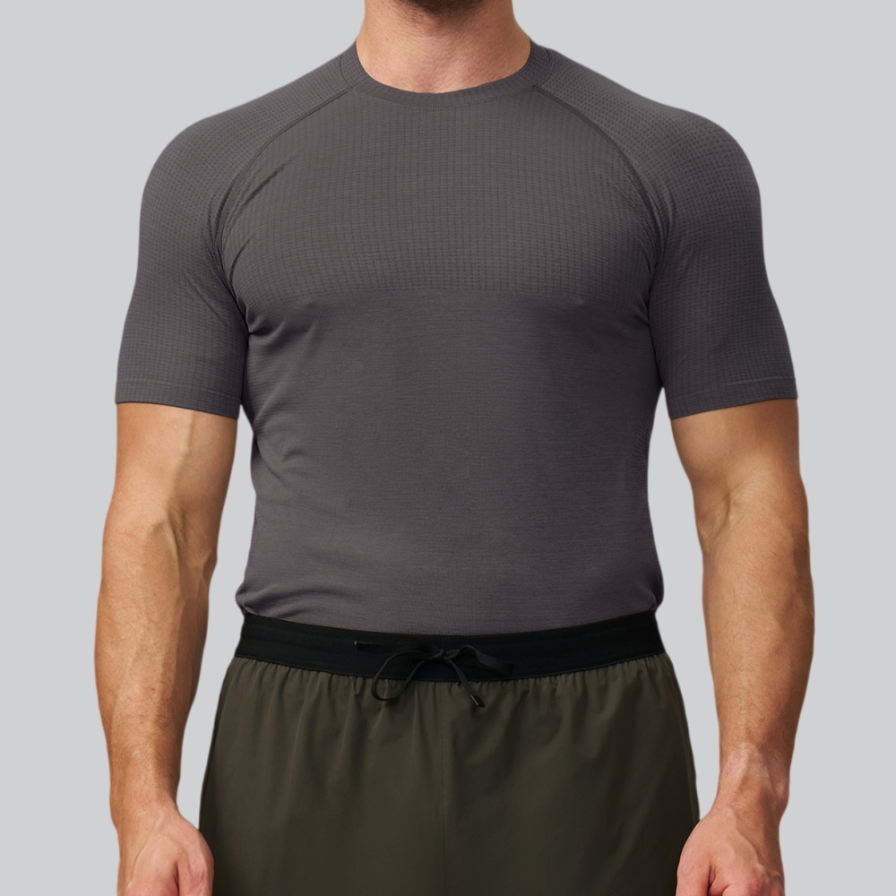 Kaos Olahraga Pria Warna Solid - Sports Equipment Gym ulasan dan harga