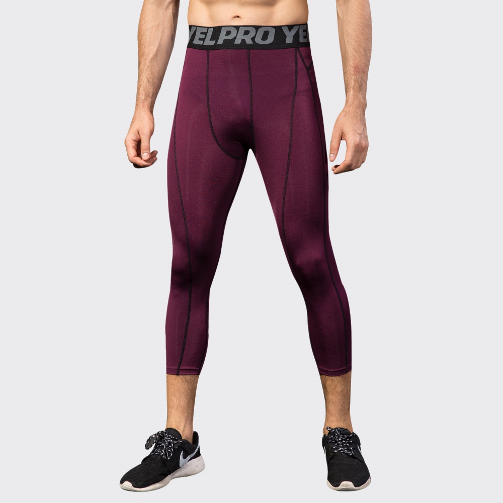 Legging Kompresi Pria untuk Fi - Sports Equipment Gym ulasan dan harga