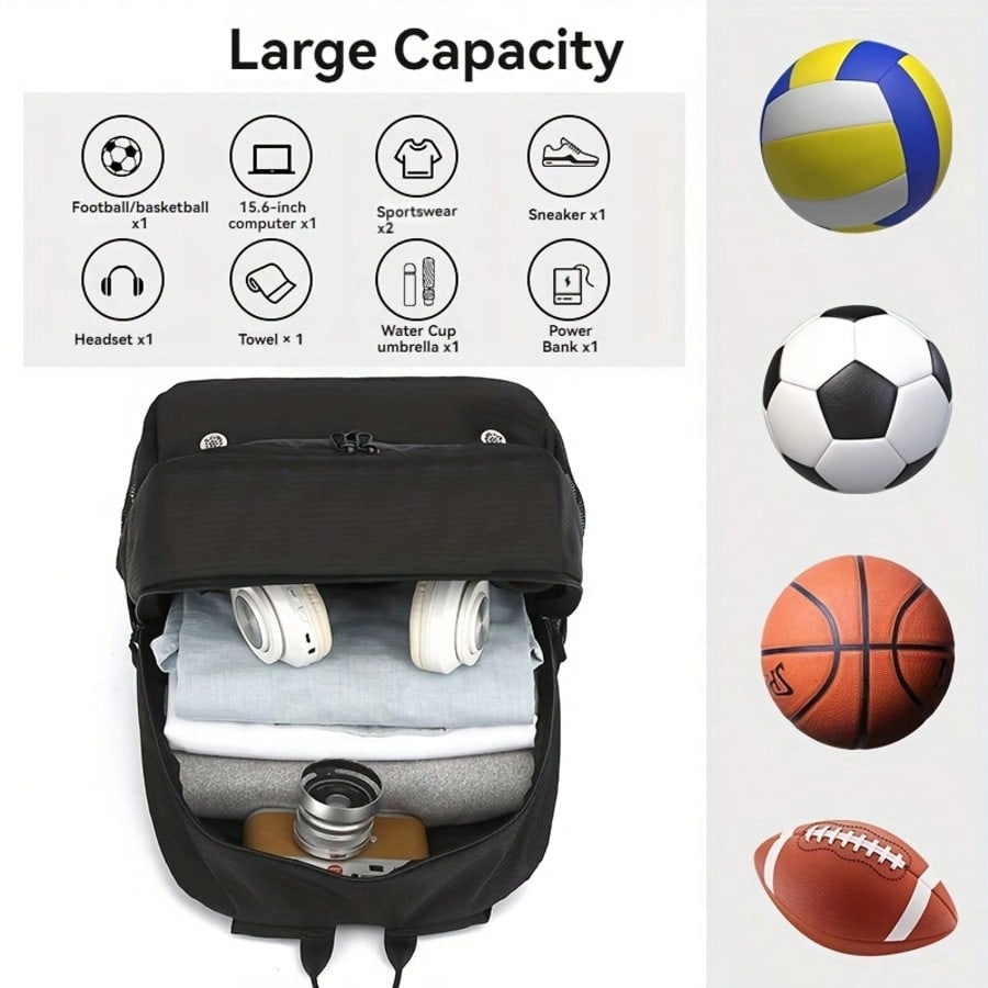 Tas Ransel untuk Sepak Bola, T - Sports Equipment Gym ulasan dan harga